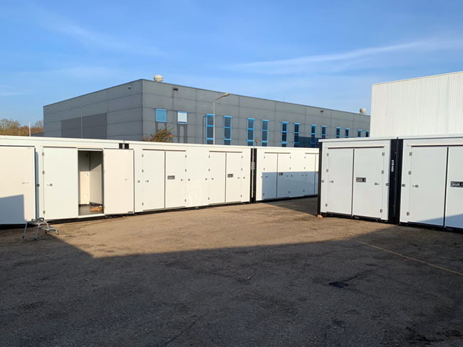 Oplevering compleet Storage Park Opslagbox Zutphen