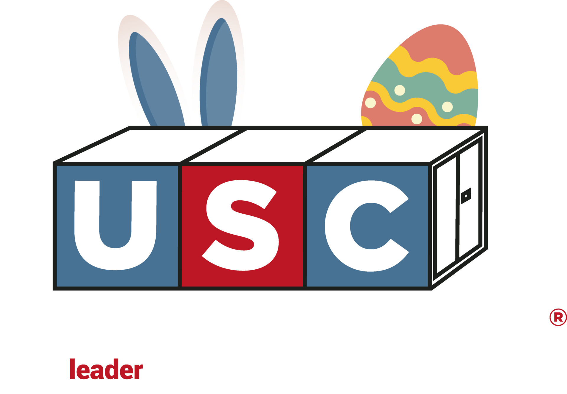 USC Logo Easter tekst